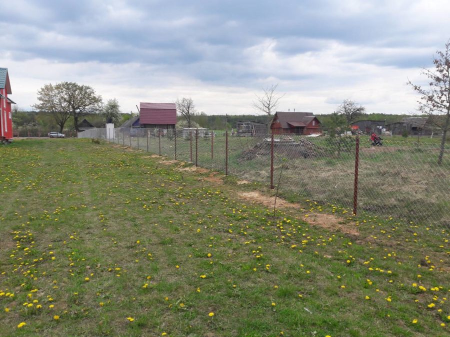 Забор из сетки рабицы 280м с воротами и калиткой фото4 в Туркестане