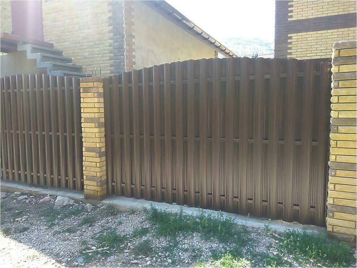 забор из штакетника 110м фото3 в Туркестане