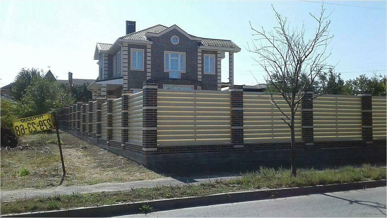 Забор из штакетника 115м фото3 в Туркестане