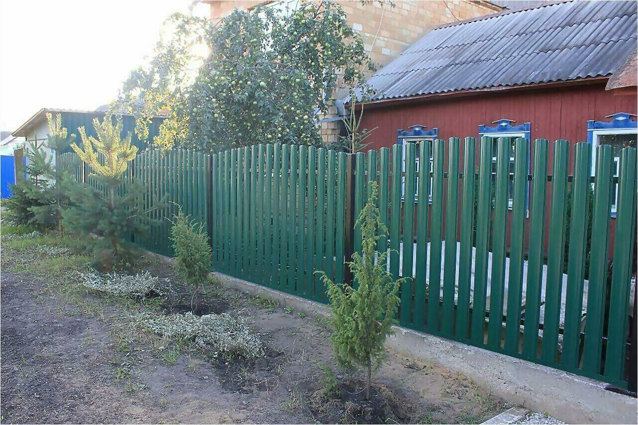 Забор из штакетника 60м фото1 в Туркестане