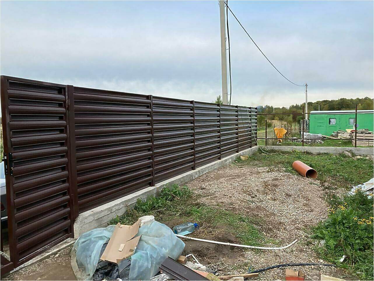 Забор из штакетника 85м фото6 в Туркестане