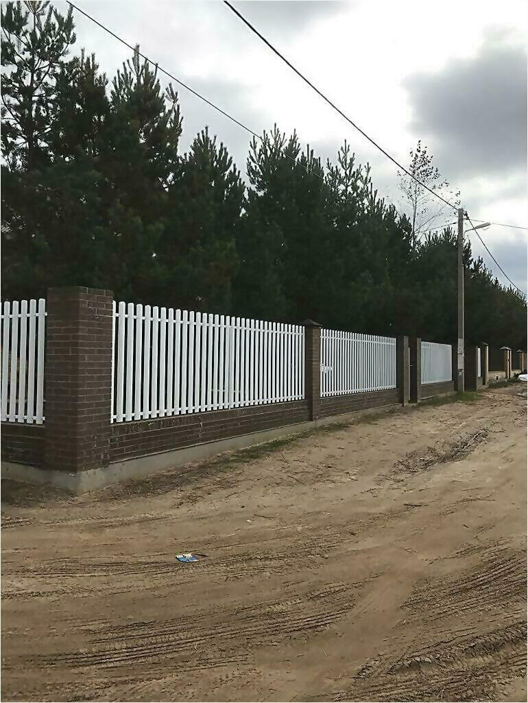 забор из штакетника 95м фото4 в Туркестане