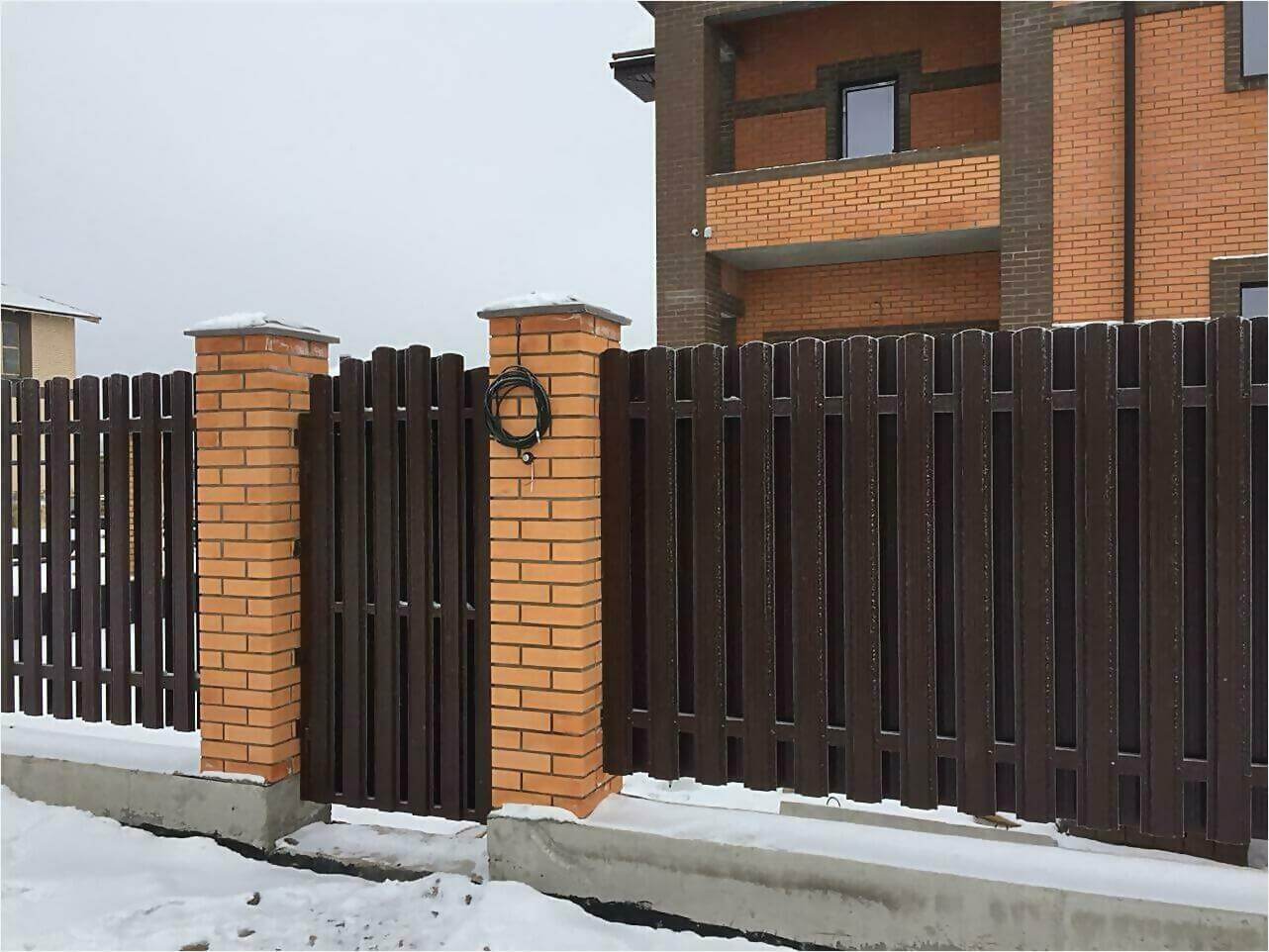 Забор из штакетника 95м фото2 в Туркестане