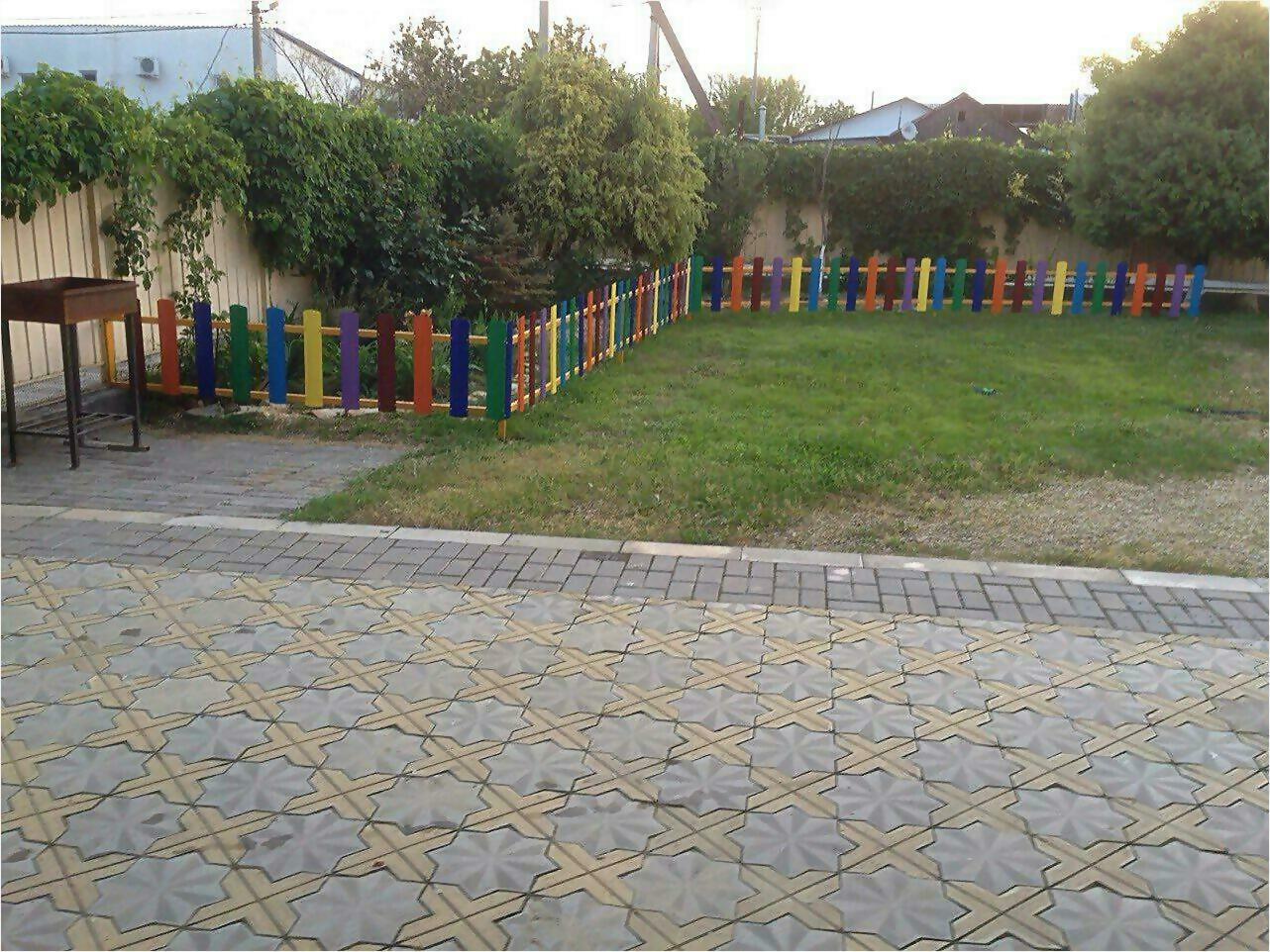 забор из штакетника 9м фото2 в Туркестане