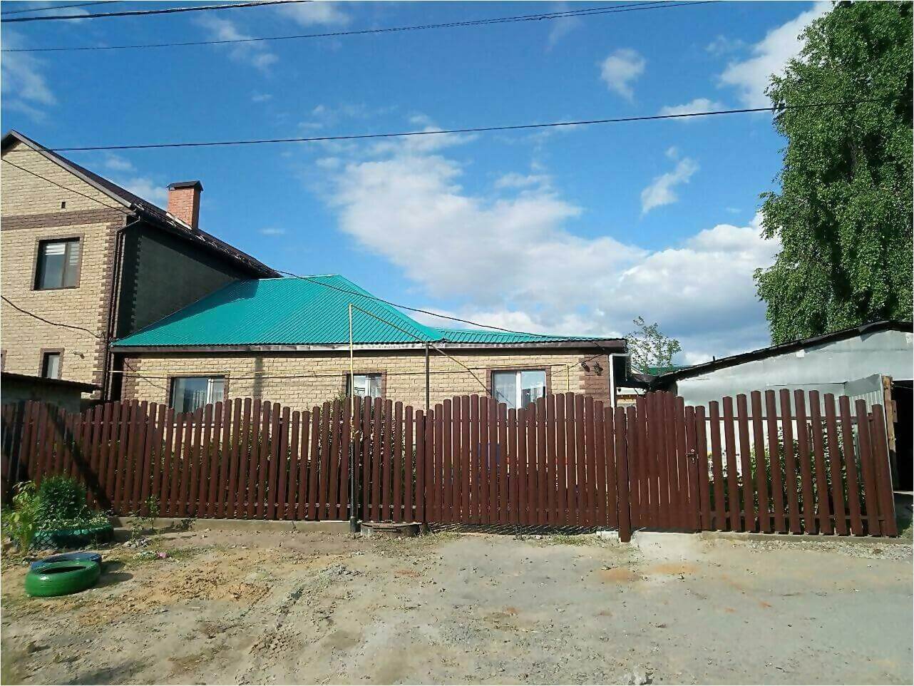 забор-ранчо из штакетника 70м фото4 в Туркестане