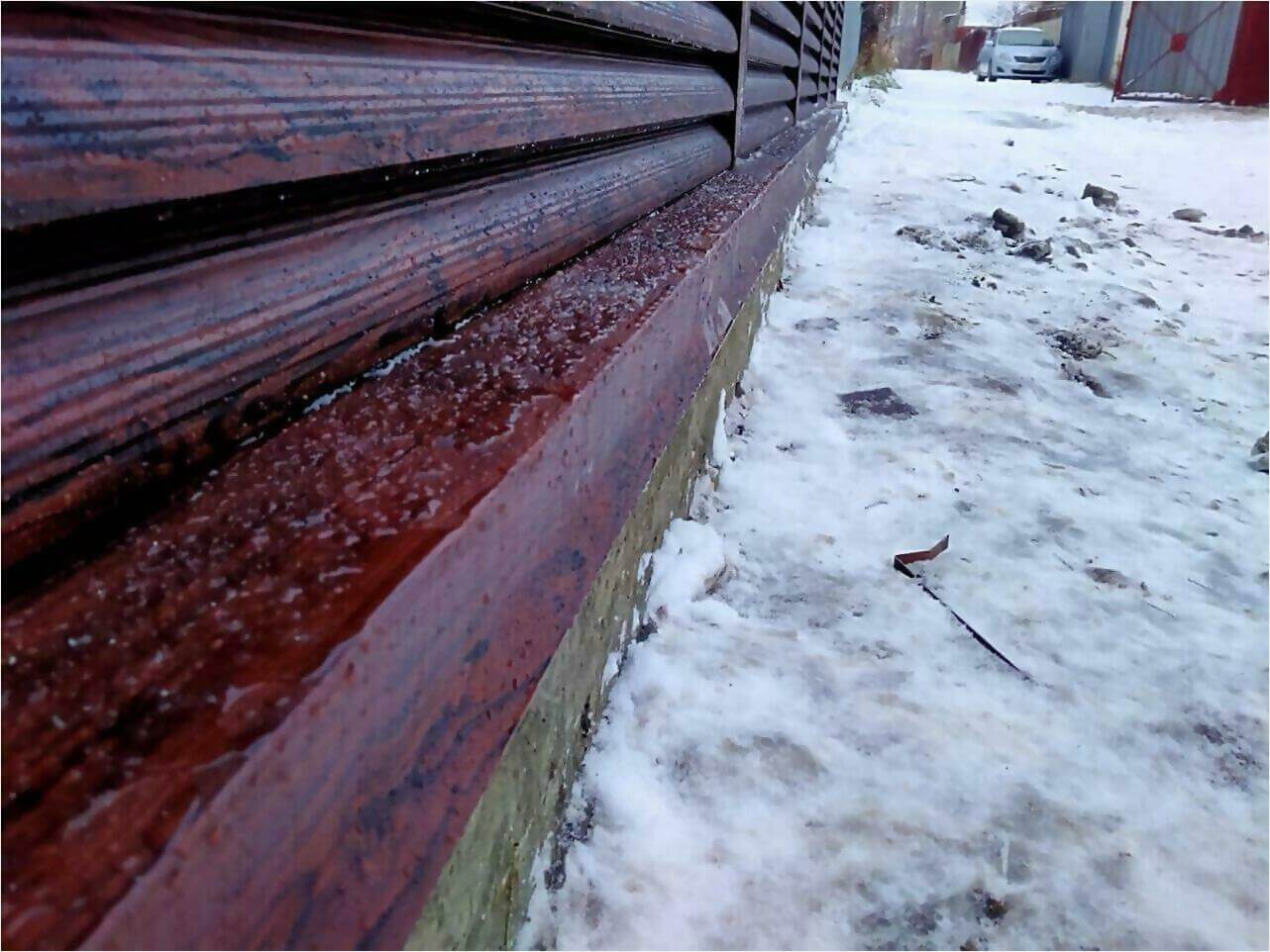 забор-жалюзи Каштан Красный фото5 в Туркестане