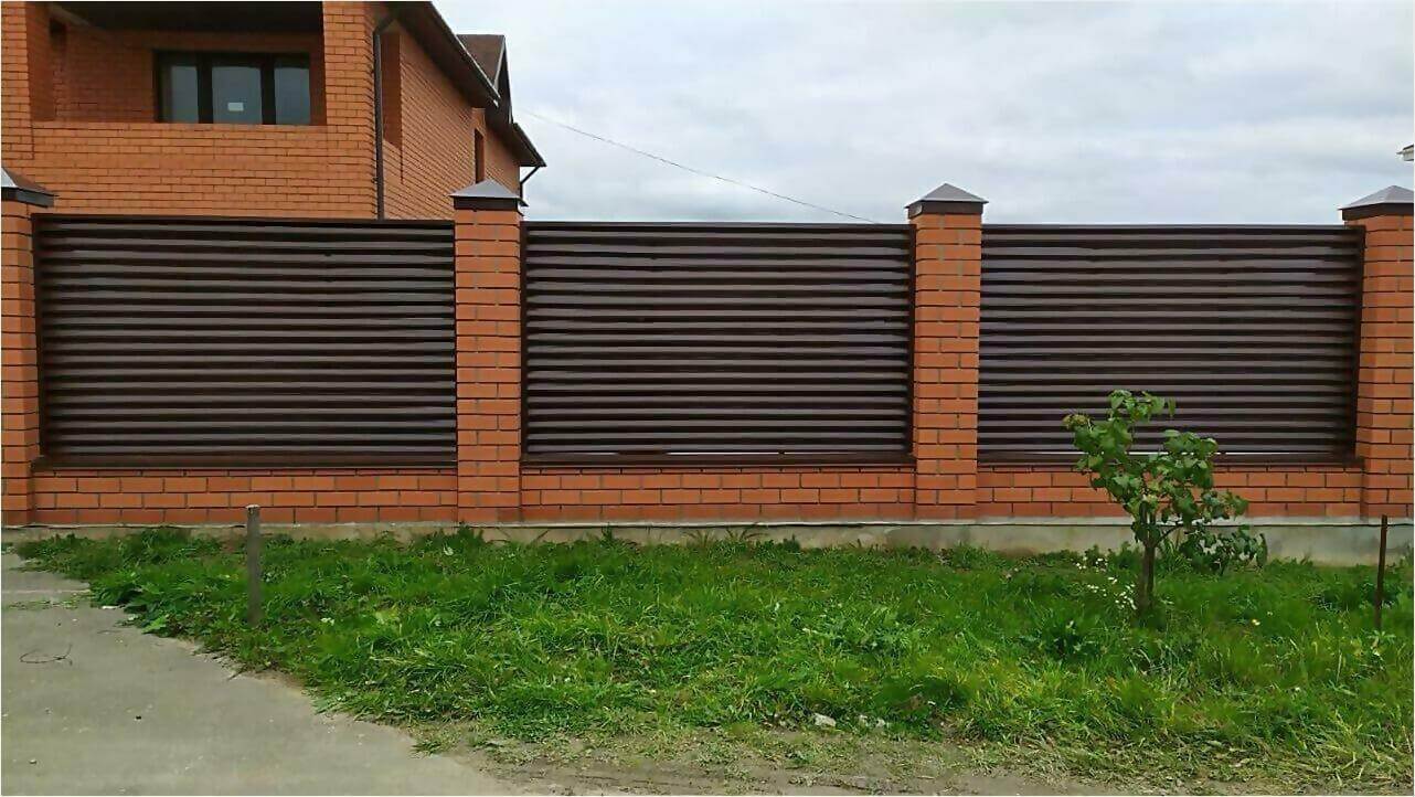 забор жалюзи шоколад фото3 в Туркестане