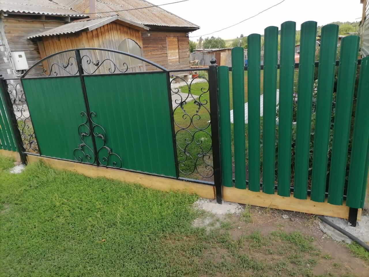 забор из штакетника Зеленый Мох фото7 в Туркестане