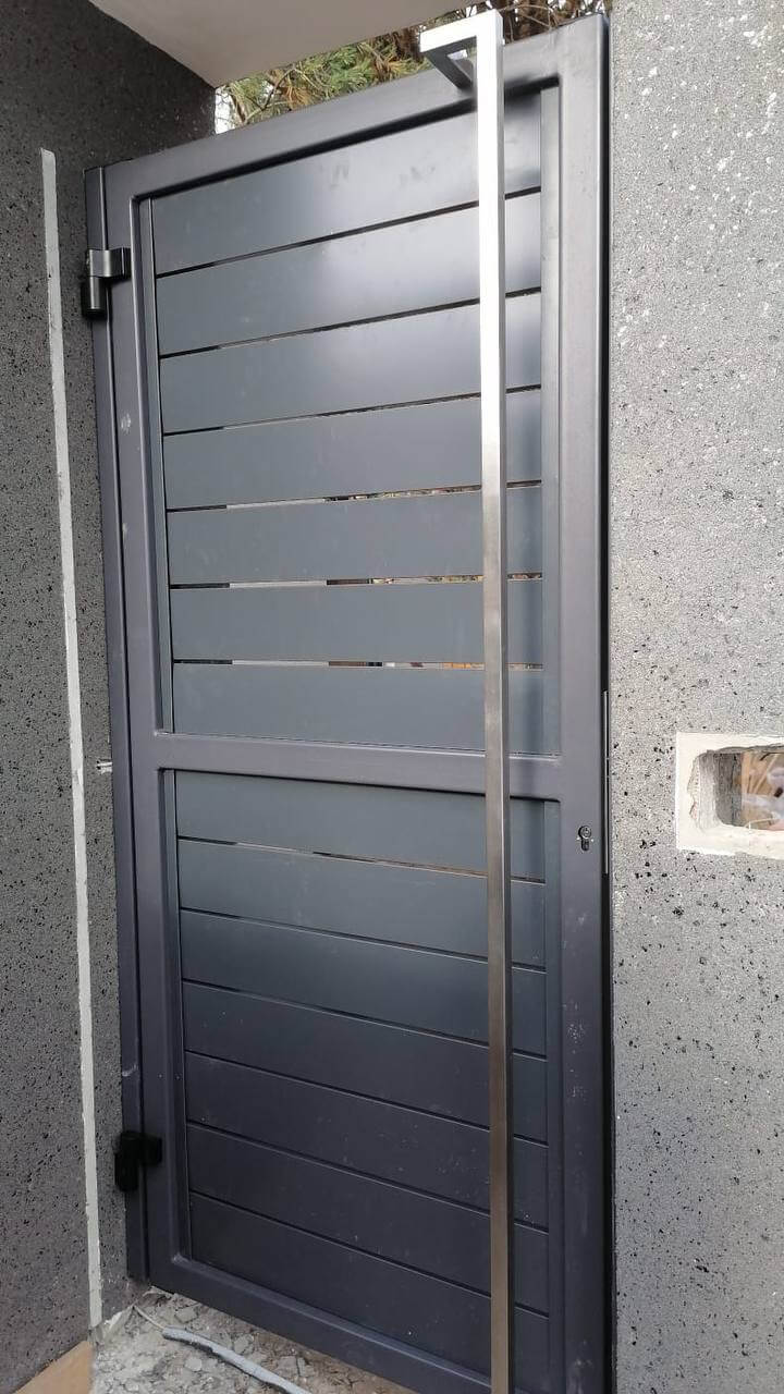 Забор-ранчо из металлопланкена 36м RAL7024 Серый Графит фото 5 в Туркестане