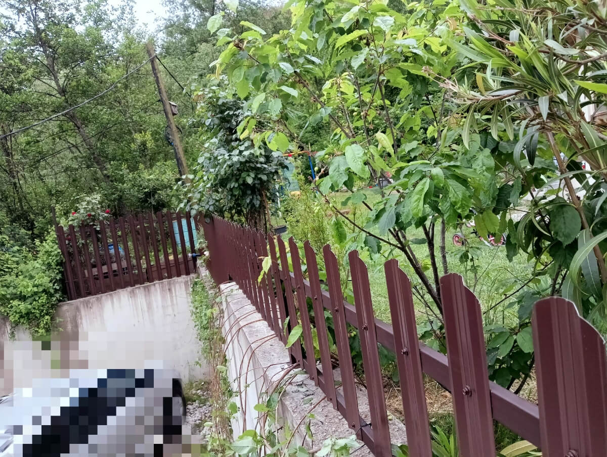 Забор из евроштакетника 18м RAL8017/8017 Шоколад двусторонний фото 1 в Туркестане