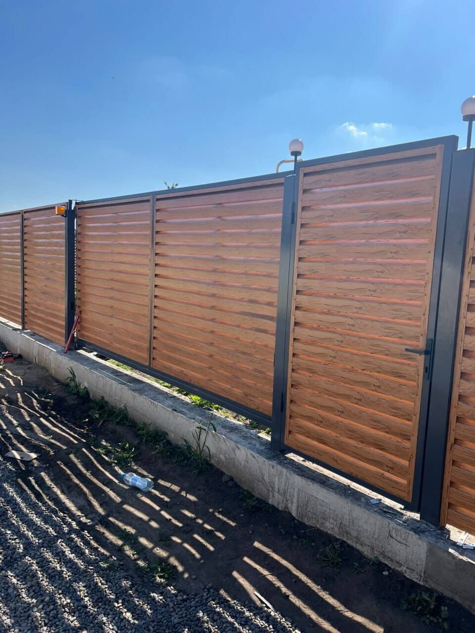 Забор-жалюзи из ламелей Хай-Тек 57м Кипарис 2xPrintech двусторонний в Туркестане