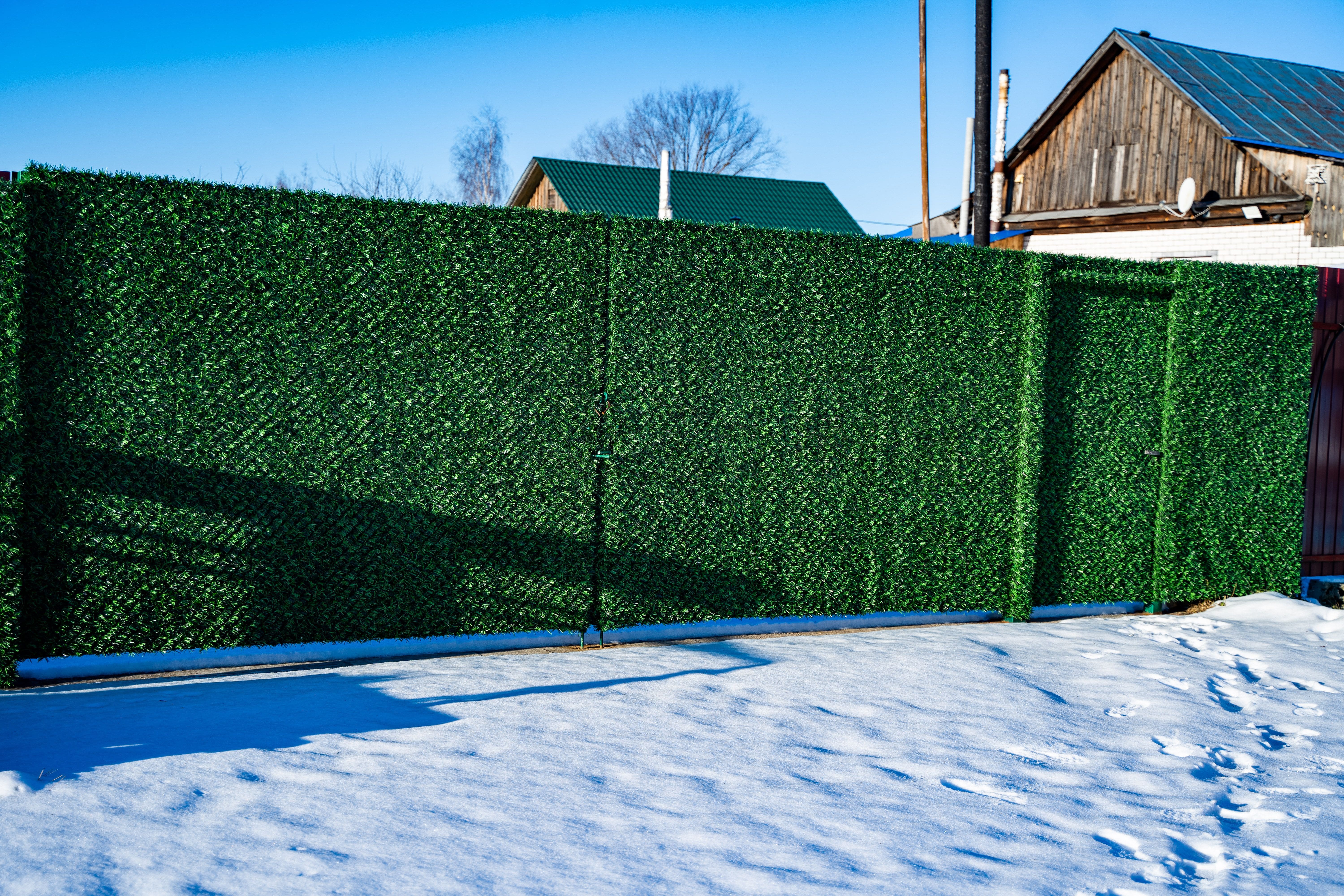 Вечнозеленый забор Grass Fence рулон 2м фото 4 в Туркестане