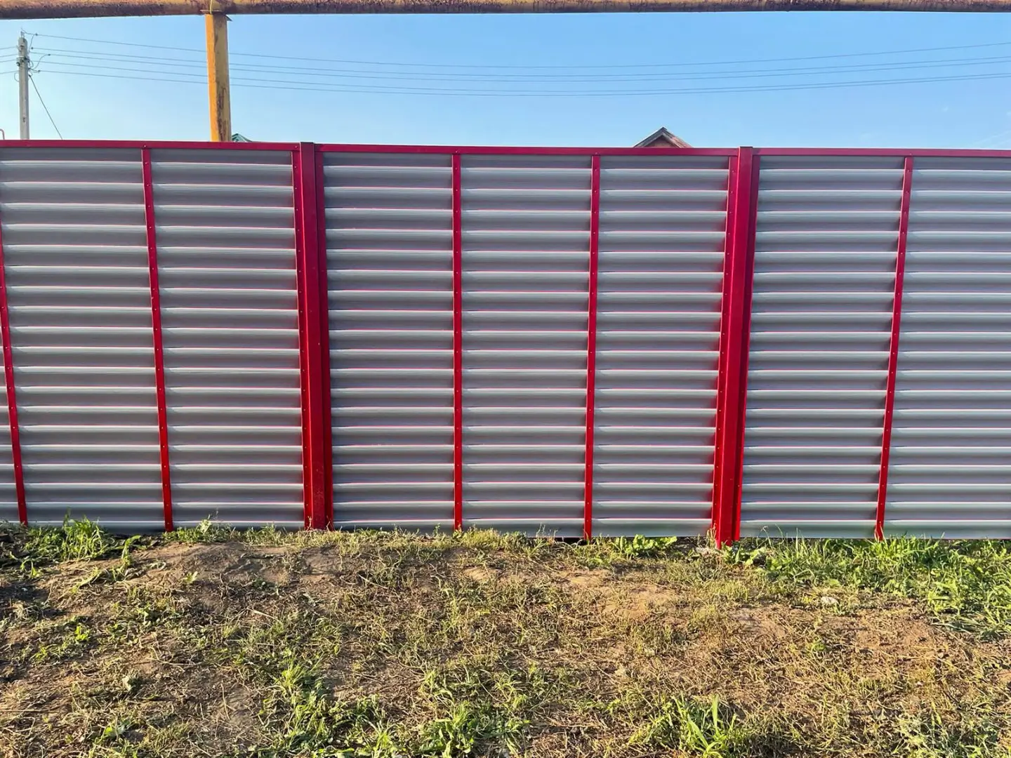 Забор-жалюзи из ламелей Еврожалюзи 24м RAL3003 Рубин фото 5 в Туркестане
